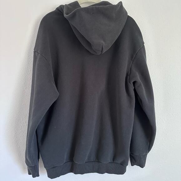 Vuori Restore Oversized Woman's Fleece Hoodie, Washed Black, Size Small - Picture 3 of 8